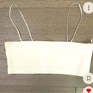 Sir. Leather Cami Crop Top